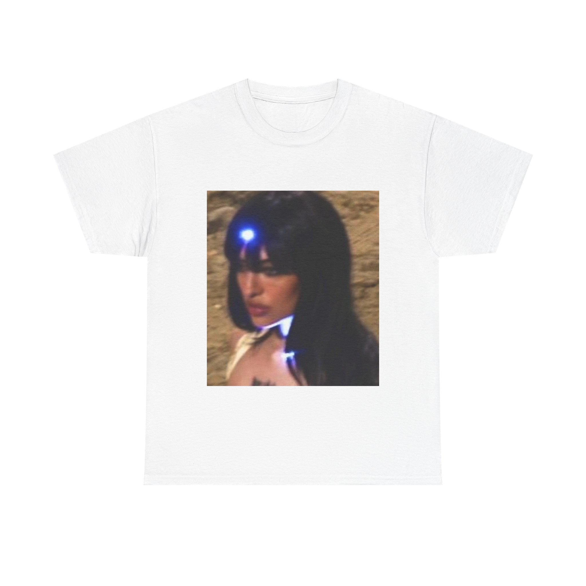 Retro Sci‑Fi Femme Portrait Tee