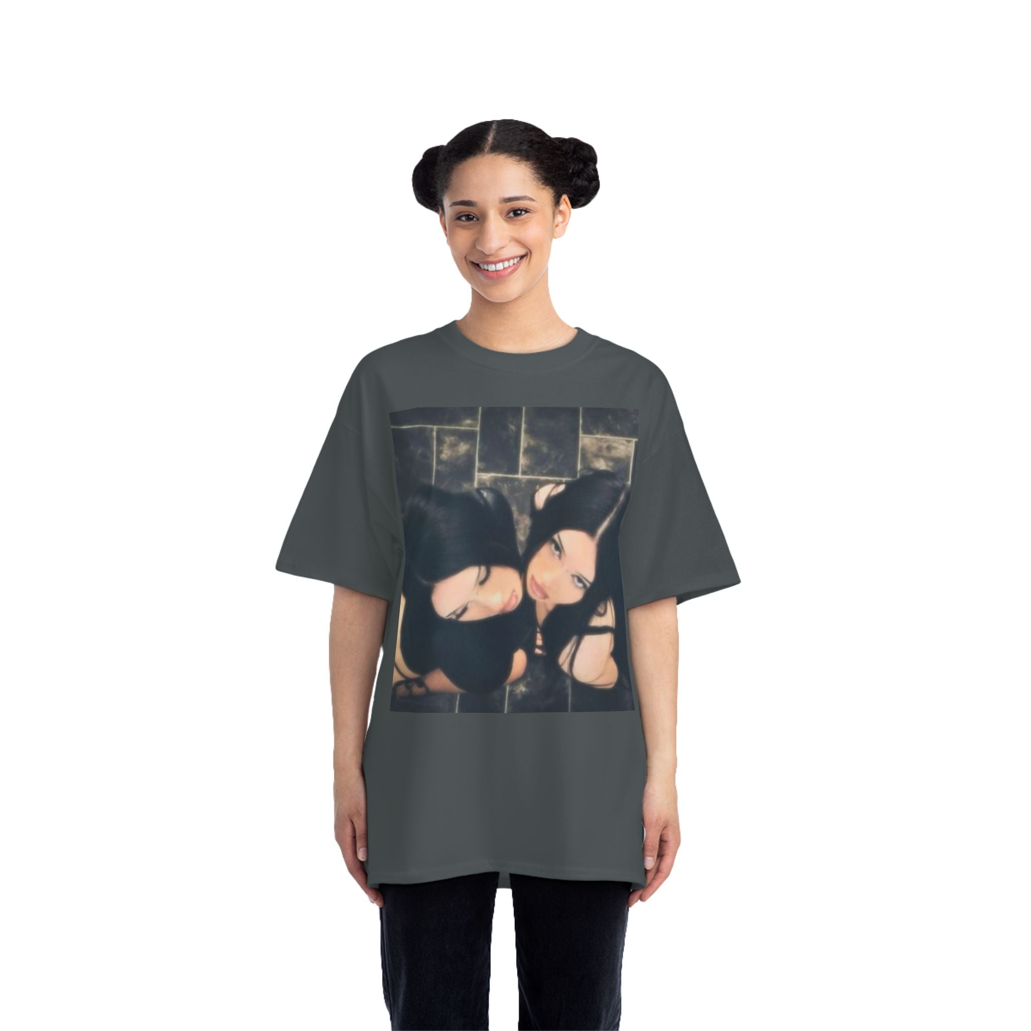 *Twin b*tches* graphic tee
