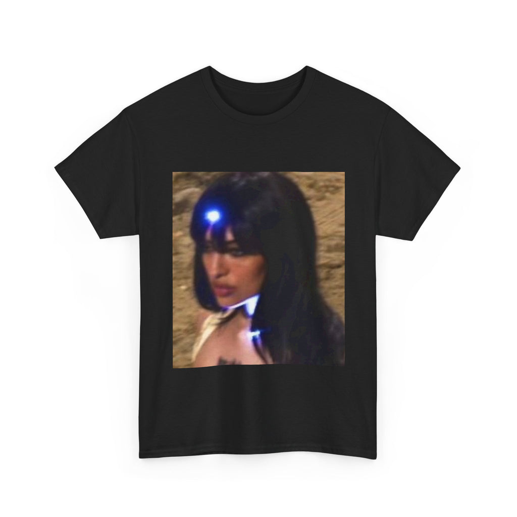 Retro Sci‑Fi Femme Portrait Tee