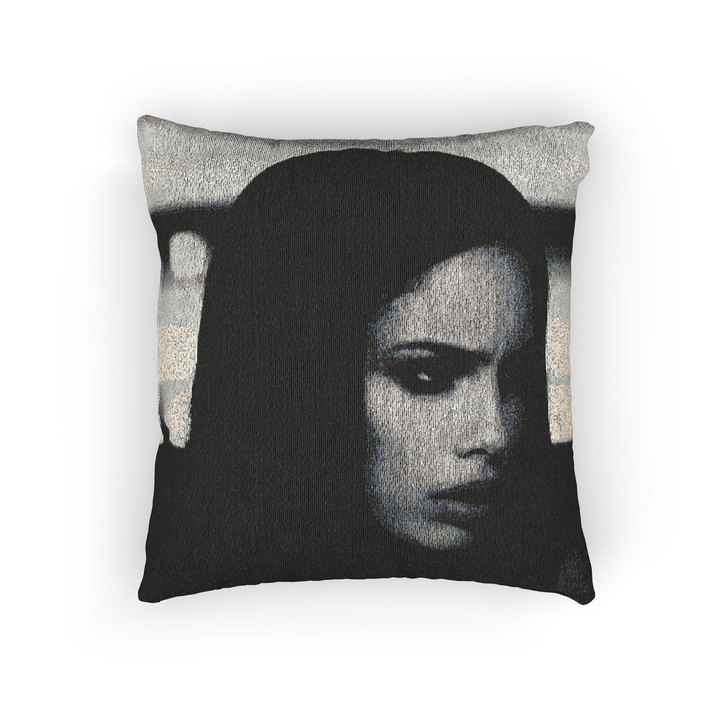 DARK FEMININE Woven Pillow
