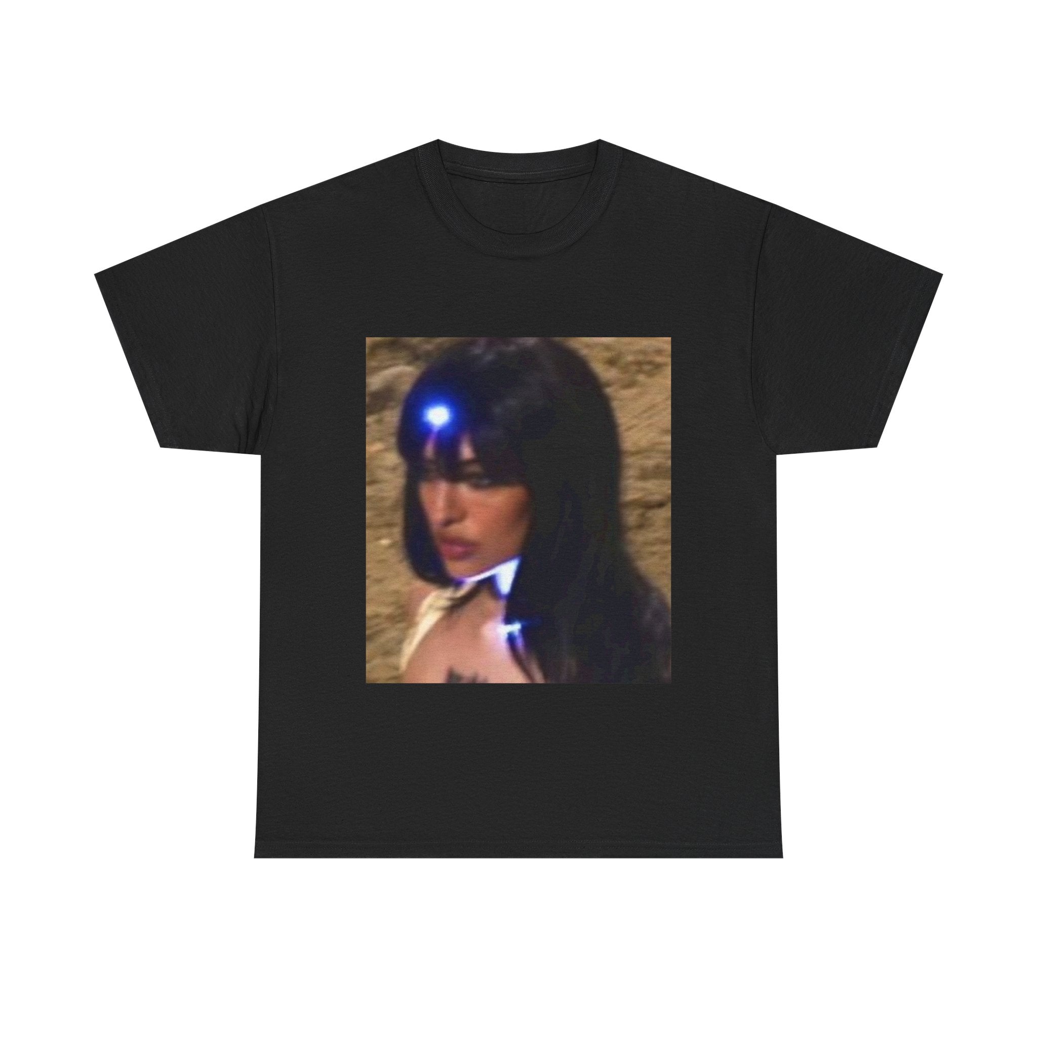 Retro Sci‑Fi Femme Portrait Tee